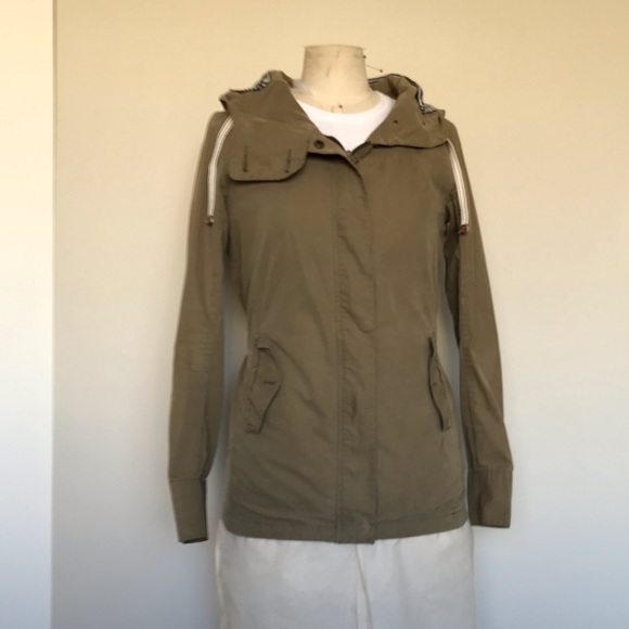 Olive green Simons light weight cotton jacket - Picture 1 of 5